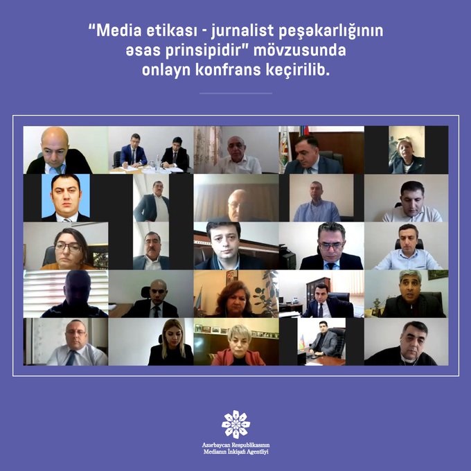 An online conference on "Media ethics - the main principle of journalistic professionalism" was held