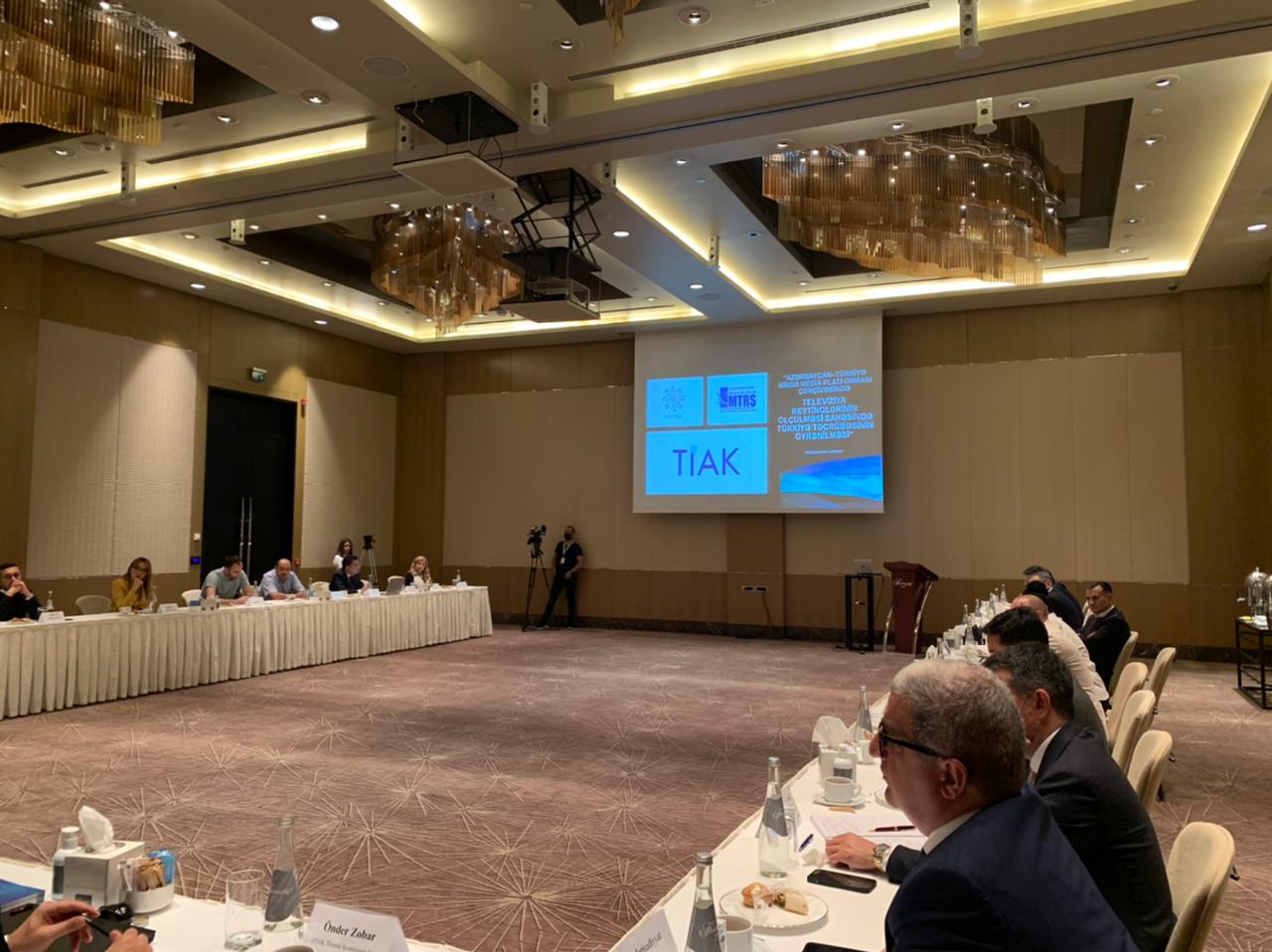 A seminar on “Studying the experience of Turkey in the field of television audience measurement” within the framework of the Azerbaijani–Turkish Joint Media Platform was organized