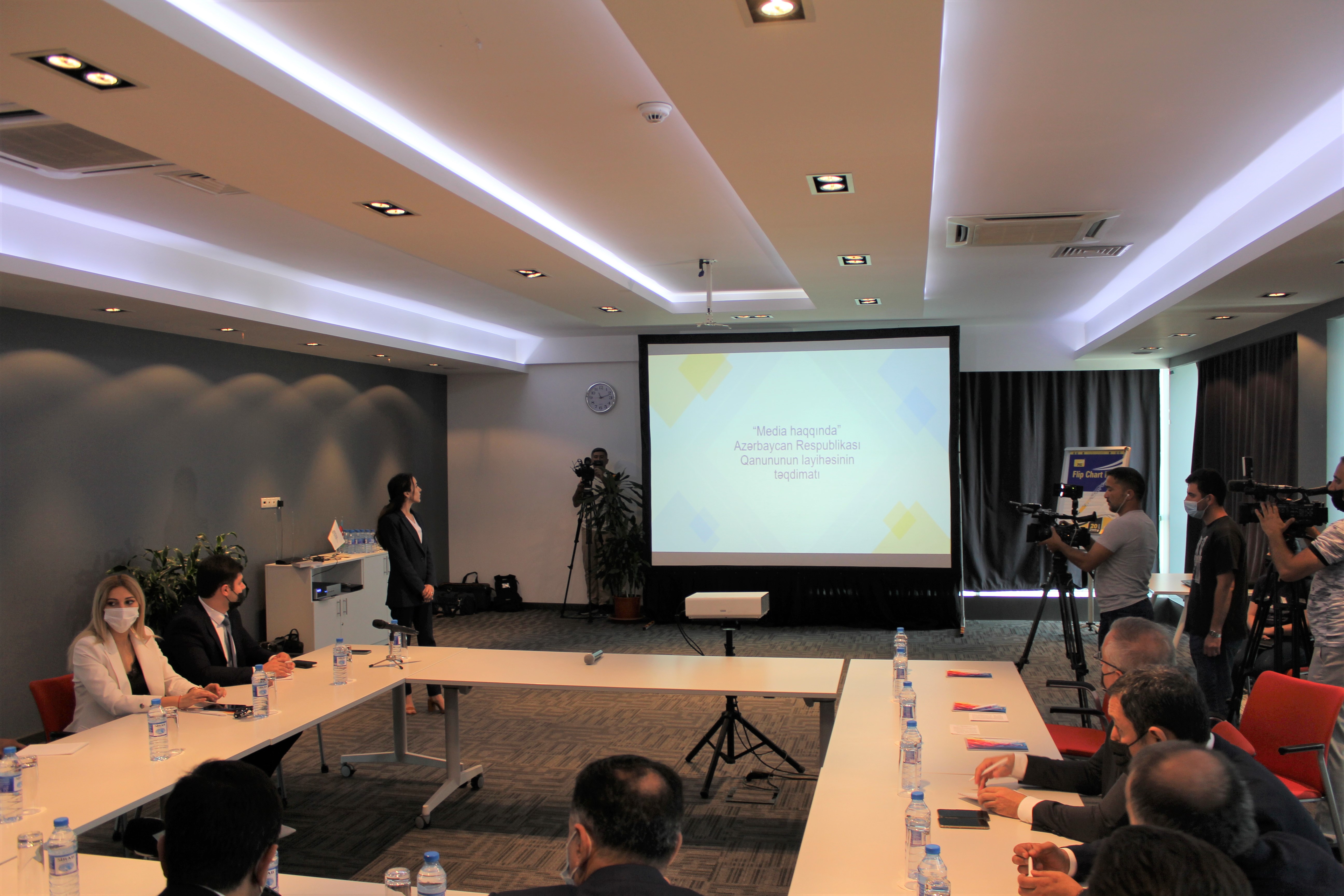 National Television and Radio Council and Media Development Agency have introduced a new draft law “On Media” for the heads of national-wide television channels.