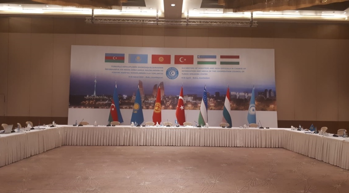 The 8th Meeting of the Working Group on Media and Information of the Cooperation Council of Turkic speaking States (Turkic Council) was held.