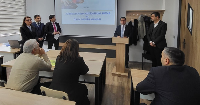 Representatives of the Audiovisual Council held the next meeting with students of the Journalism Faculty of BSU