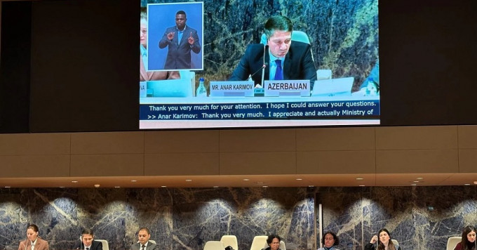 The Report of the Government of Azerbaijan on the implementation of the  UN Convention on the Rights of Persons with Disabilities  was presented in Geneva on March 12-13