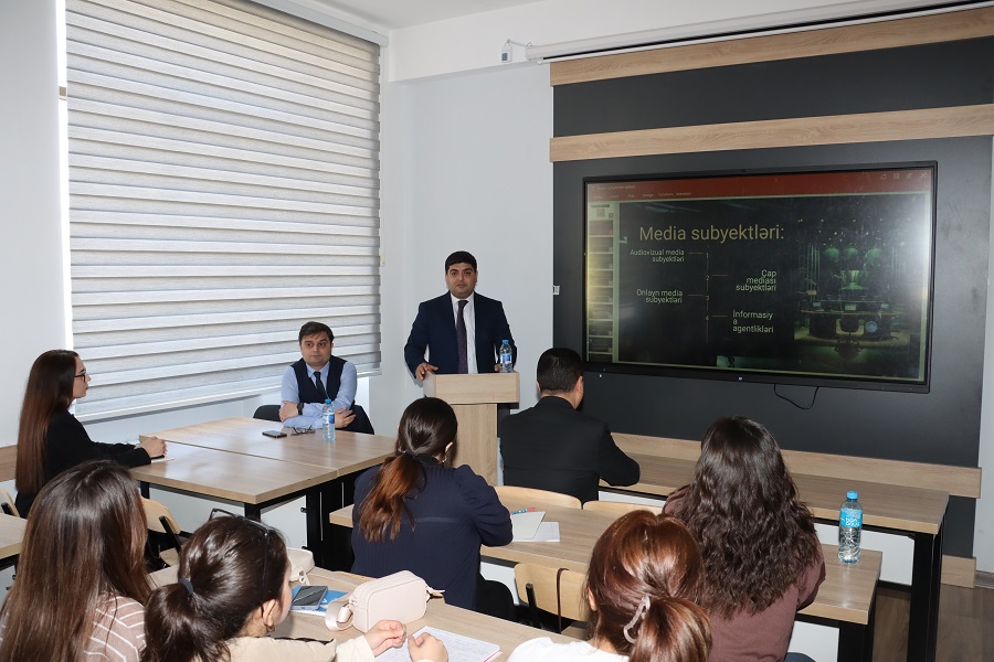 A next seminar was held for the students of the Faculty of Journalism of BSU