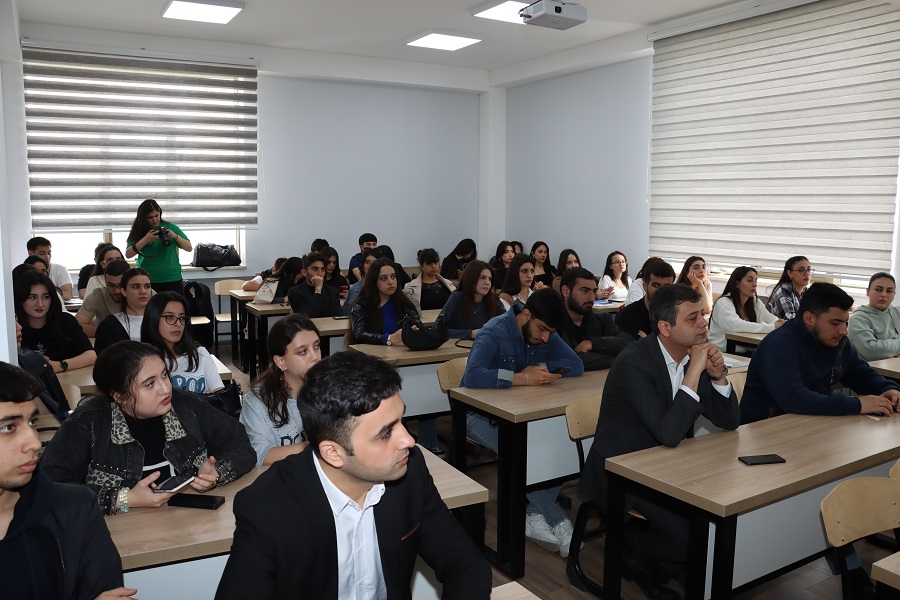 Audiovizual Şura BDU-nun tələbələri üçün növbəti seminar təşkil etdi