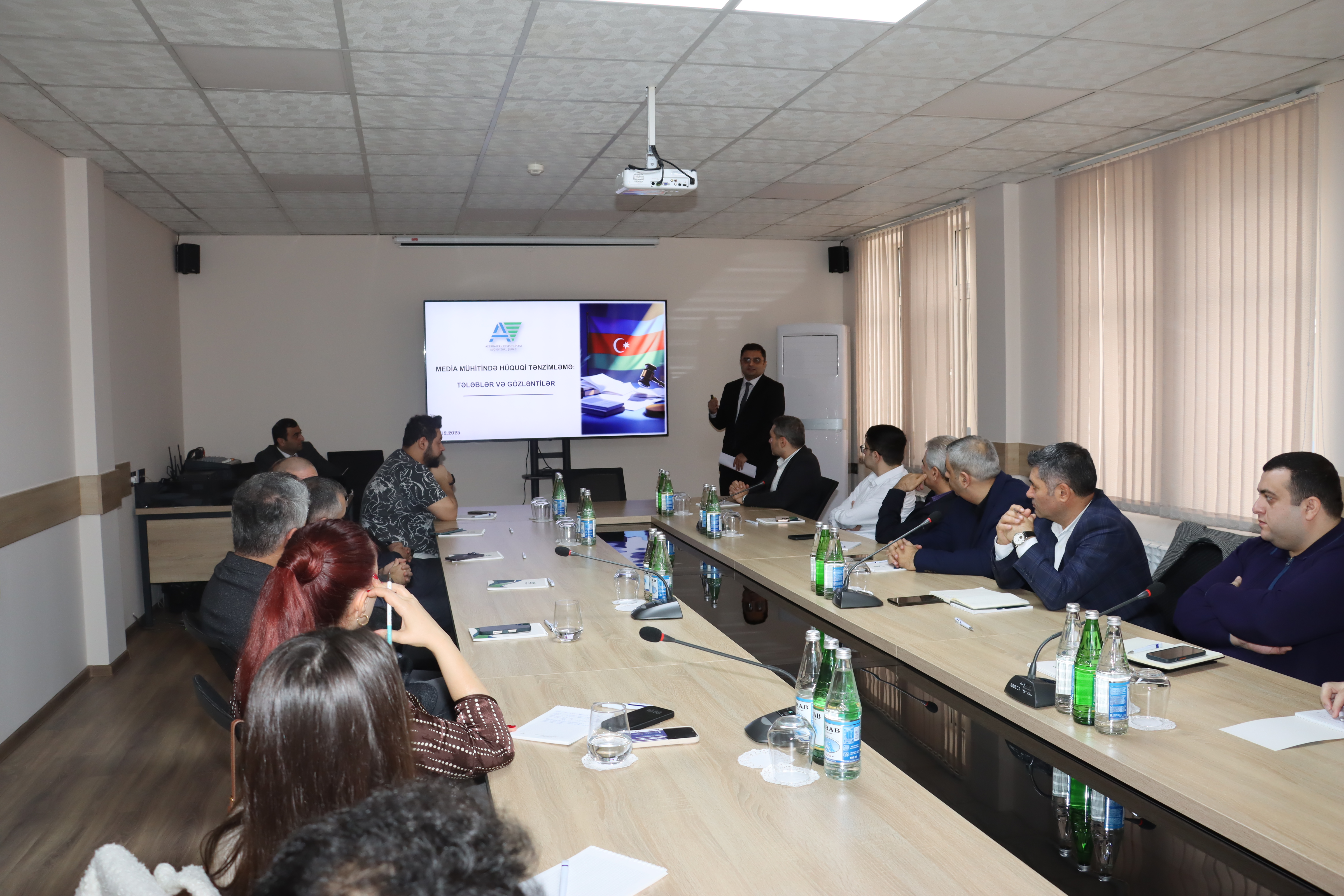 Audiovizual Şurada platforma yayımçılarının və sifarişli yayım xidməti provayderlərinin nümayəndələri ilə görüş keçirilmişdir