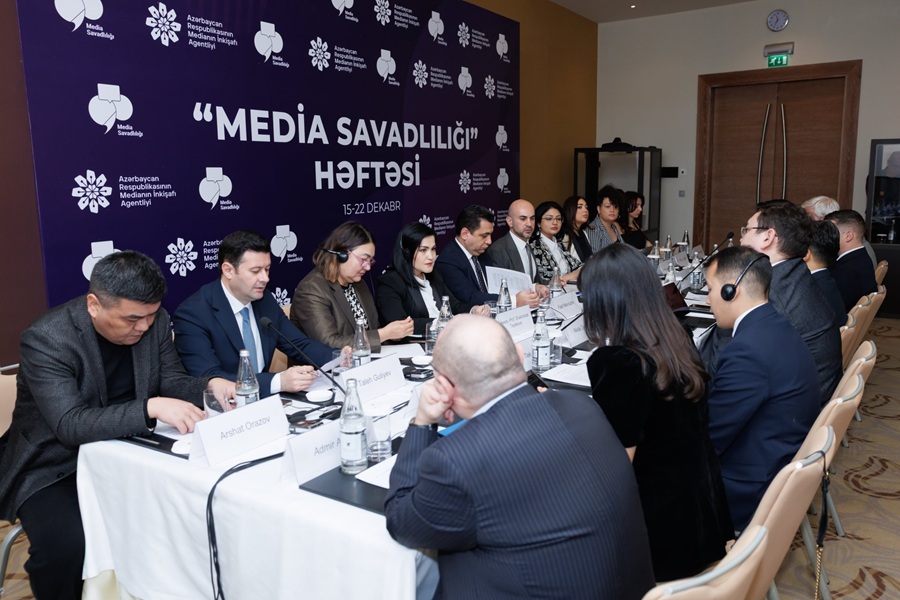 A roundtable titled “State Communication with the Media and Society in the Context of Media Literacy” was organized