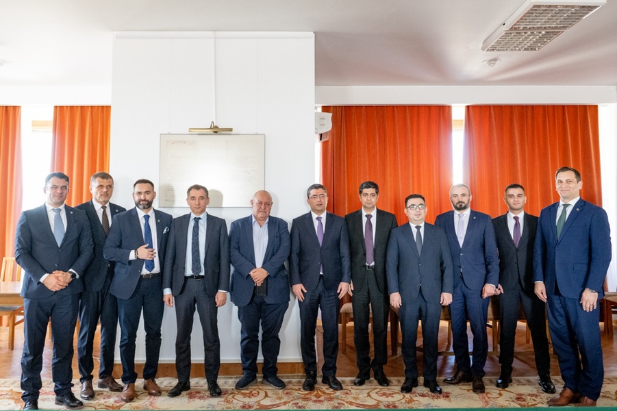 Azərbaycan nümayəndə heyətinin Rumıniya Senatında görüşü keçirilmişdir