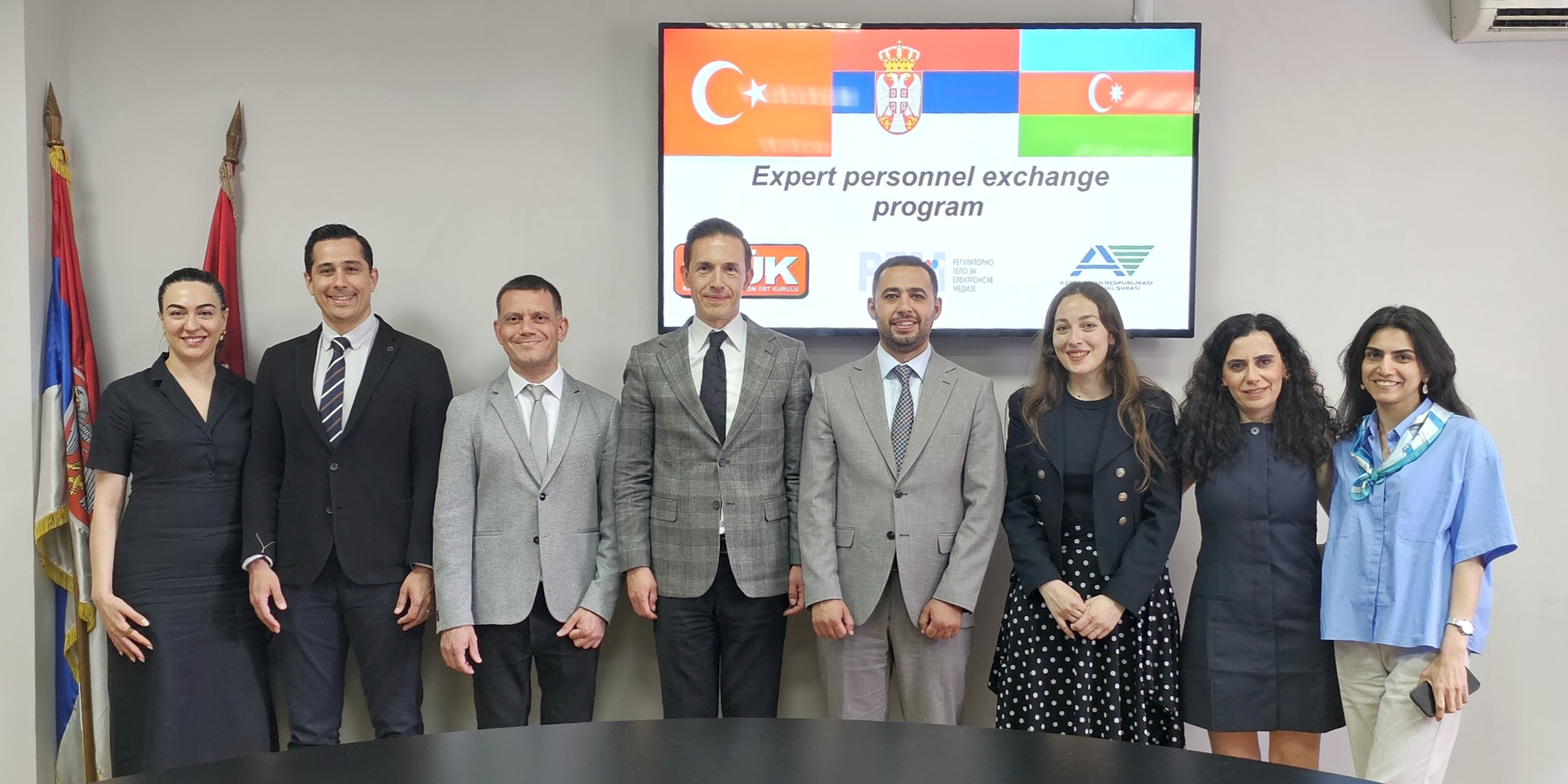 Audiovizual Şuranın nümayəndələri Serbiyada keçirilən üçtərəfli təcrübə mübadiləsi proqramının növbəti mərhələsində iştirak etmişlər
