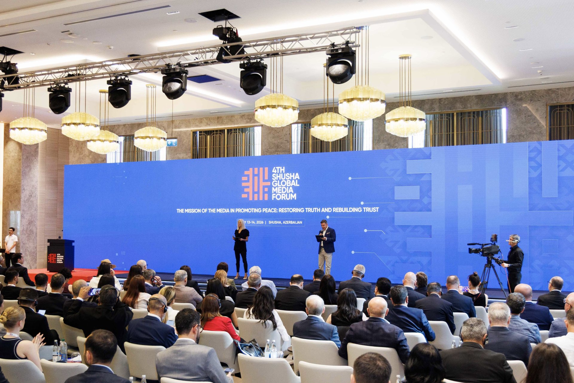 “Sülhün təşviqində medianın missiyası: Həqiqətin bərpası və etimadın yenidən qurulması” mövzusunda 4-cü Şuşa Qlobal Media Forumu keçirilmişdir