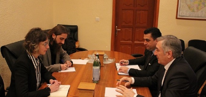 Chairman of the Council has met with OSCE ODIHR Election Observation Mission Media Analyst Kira Kalinina.