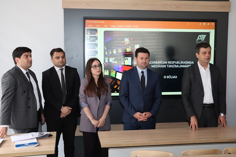 Audiovizual Şura BDU-nun tələbələri üçün növbəti seminar təşkil etmişdir