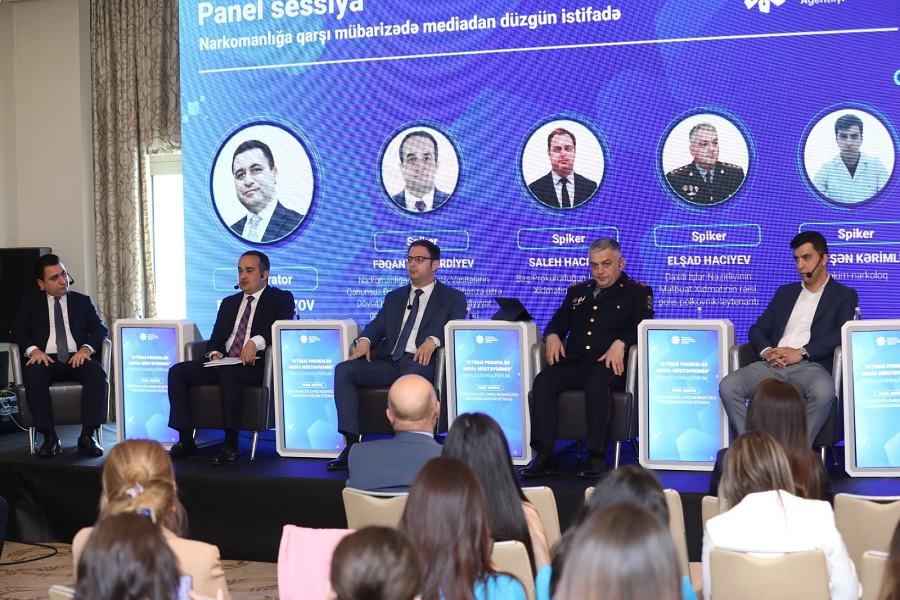 A panel session was held on “Proper use of the media in combatting drug addiction”