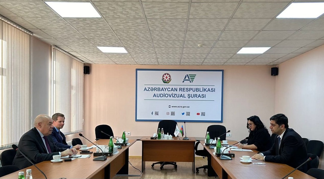 Audiovizual Şuranın sədri Rusiya Prezidentinin beynəlxalq mədəni əməkdaşlıq üzrə xüsusi nümayəndəsi ilə görüşmüşdür