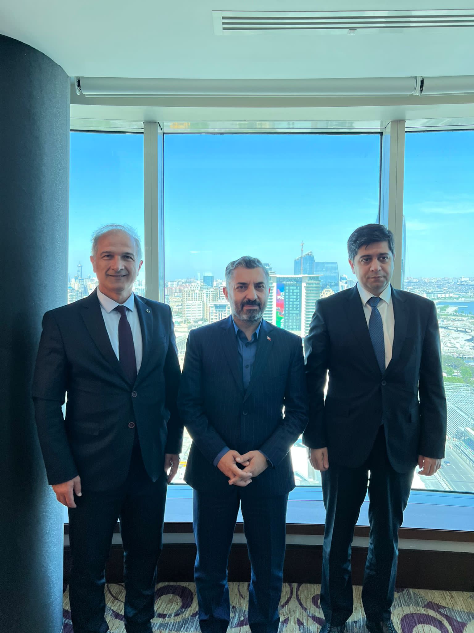 A meeting between the Chairman of the Audiovisual Council  of the Republic of Azerbaijan Ismat Sattarov and the President of the Radio and Television Supreme Council (RTÜK) Abubakr Shahin was held.