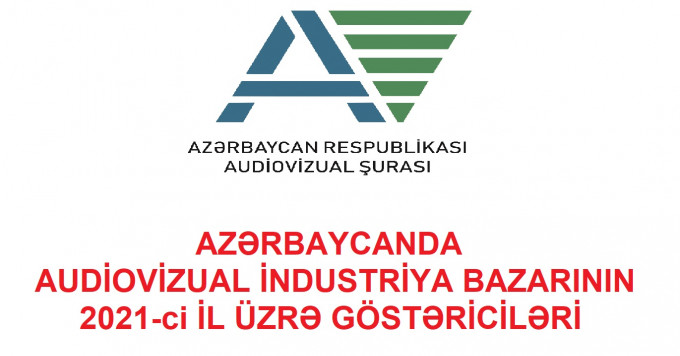 Azərbaycanda audiovizual industriya bazarının 2021-ci il üzrə göstəriciləri