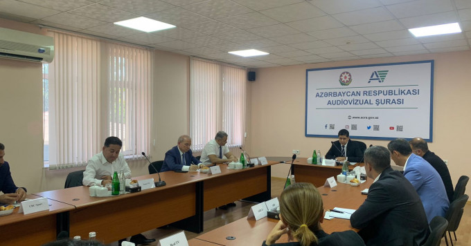 The Audiovisual Council of the Republic of Azerbaijan held a meeting with the heads of nationwıde television channels.