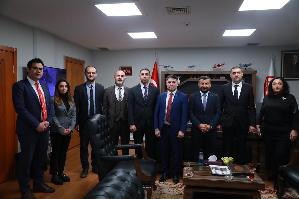Azərbaycan Respublikası Audiovizual Şurasının nümayəndə heyəti  RTÜK-ə səfər etmişdir