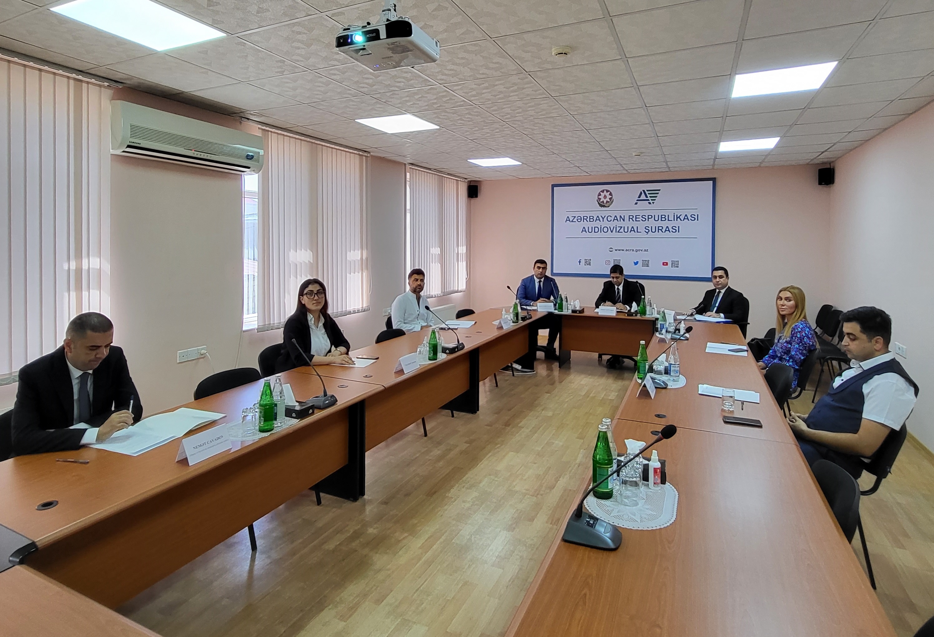 The Audiovisual Council of the Republic of Azerbaijan held a meeting with the heads of social television projects