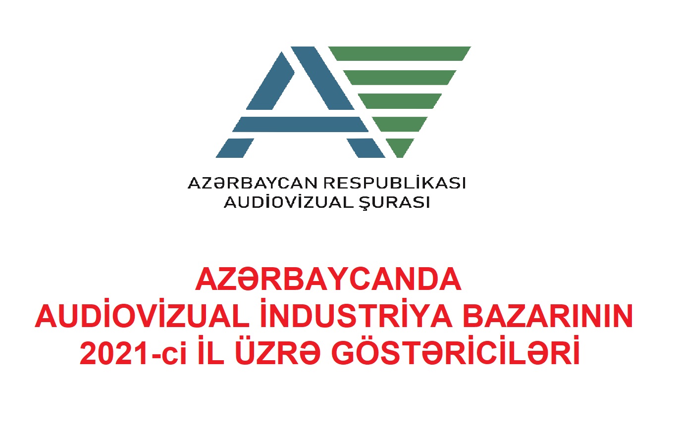 Azərbaycanda audiovizual industriya bazarının 2021-ci il üzrə göstəriciləri